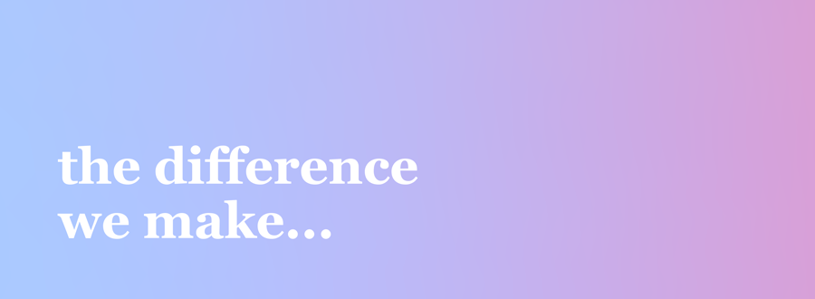 The Difference We Make Banner 900X330