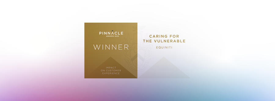 EQ Pensions Awarded For Impact On Customer Experience
