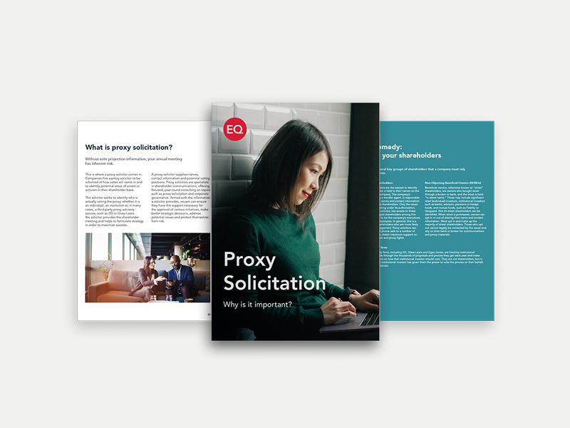 Proxy Solicitation White Paper Article2