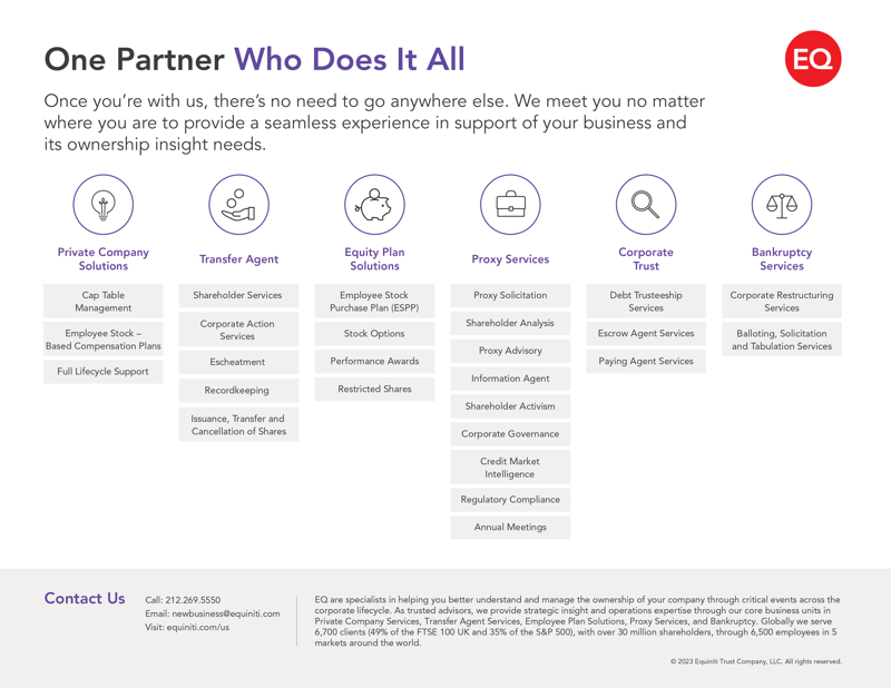 One Partner Who Does It All